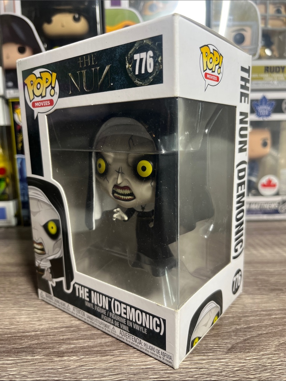 Funko Pop! The Nun (Demonic) Vinyl Figure - Black, White, Yellow - Picture 3 of 6